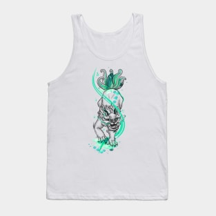 Watercolor Qilin Tank Top